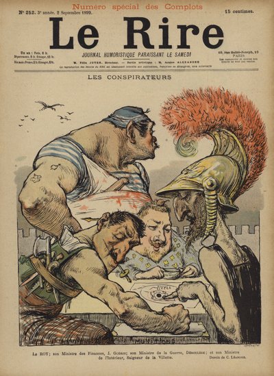 Illustrazione per Le Rire da Charles Leandre
