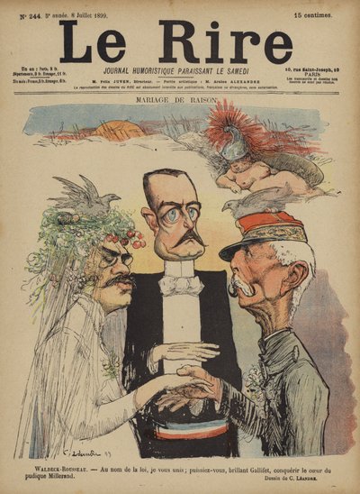 Illustrazione per Le Rire da Charles Leandre