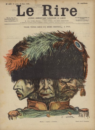 Illustrazione per Le Rire da Charles Leandre