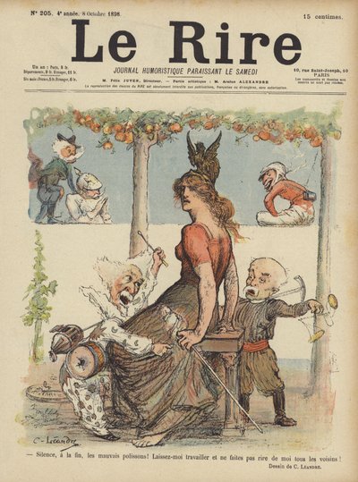 Illustrazione per Le Rire da Charles Leandre