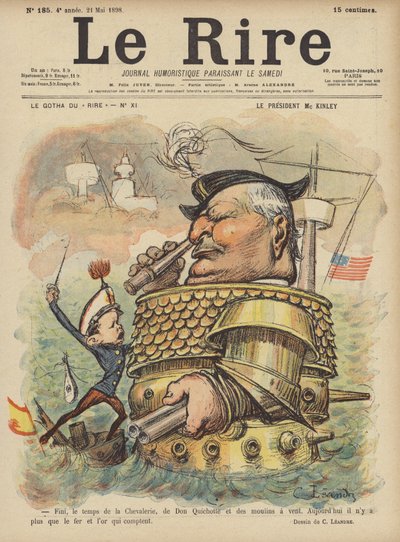 Illustrazione per Le Rire da Charles Leandre