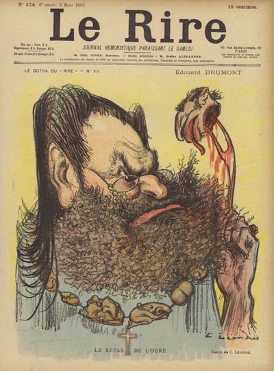Illustrazione per Le Rire da Charles Leandre