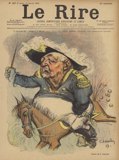 Illustrazione per Le Rire da Charles Leandre
