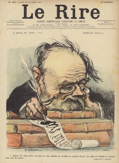 Illustrazione per Le Rire da Charles Leandre