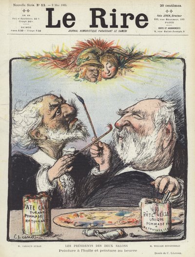 Illustrazione per Le Rire da Charles Leandre