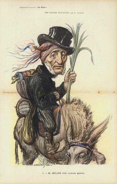 Illustrazione per Le Rire da Charles Leandre
