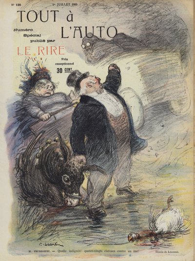 Illustrazione per Le Rire da Charles Leandre