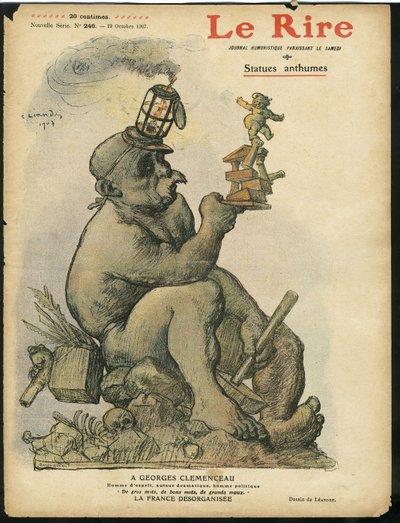 Illustrazione di Charles Leandre (1862-1934) per la copertina di Le Rire da Charles Leandre