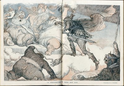 Illustrazione di Charles Leandre (1862-1934) in "Fantasio" da Charles Leandre
