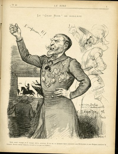 Illustrazione di Charles Leandre in Le Rire da Charles Leandre
