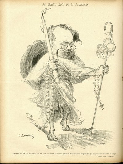 Illustrazione di Charles Léandre (1862-1934) in Le Rire da Charles Leandre