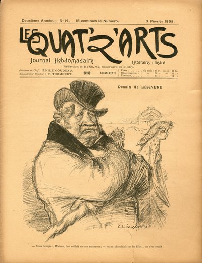 Les Quat z arts da Charles Leandre
