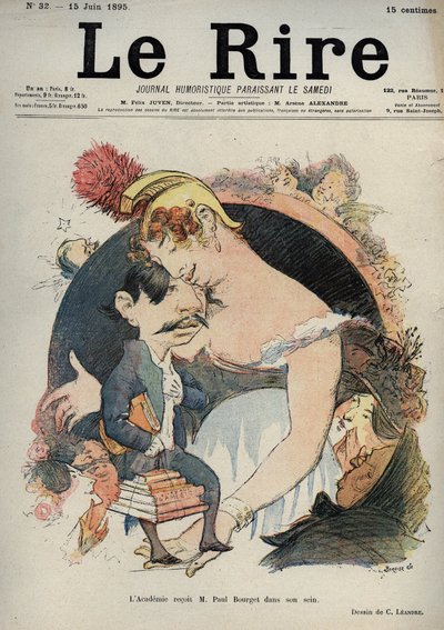 Paul Bourget (1852-1935) scrittore francese - L