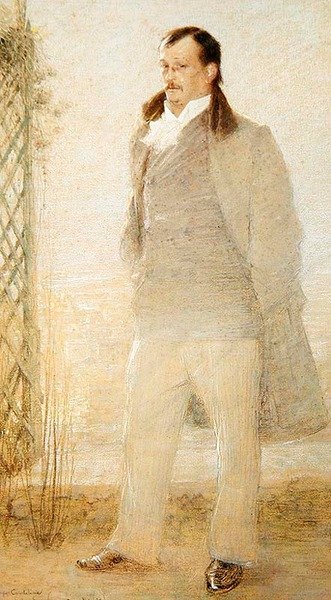 Ritratto di Georges Courteline da Charles Leandre