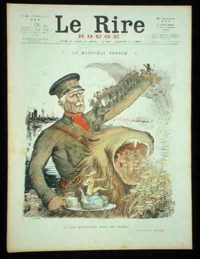Il Leone Britannico Ruggisce Uomini, copertina di 