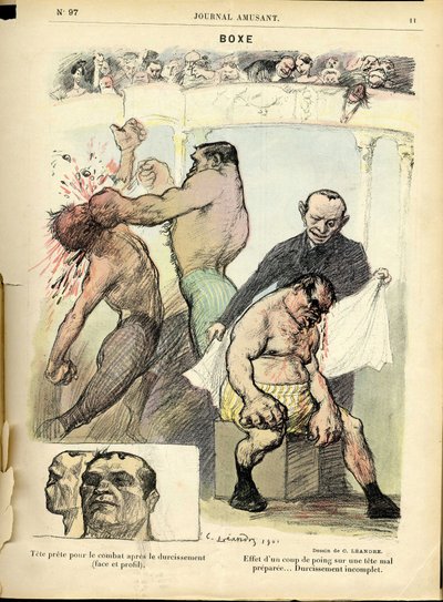 Il giornale del divertimento da Charles Leandre