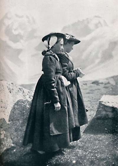 Due donne svizzere, 1912 da Charles Lefebure