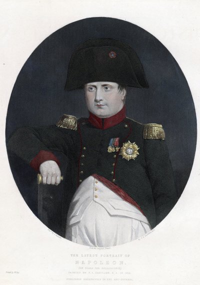 Ultimo ritratto di Napoleone a bordo del Bellerophon da Charles Lock Eastlake