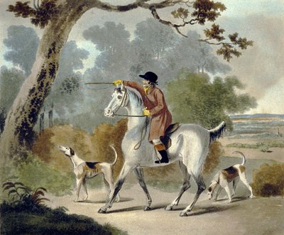 Spingilo Tom Boy, da The Pytchley Hunt (inciso da F. Jukes) da Charles Lorraine (after) Smith