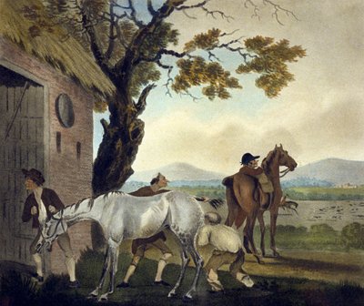Il trucco, da The Pytchley Hunt (inciso da F. Jukes) da Charles Lorraine (after) Smith