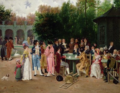Un pubblico attento da Charles Louis Kratke