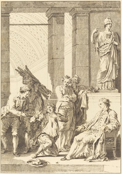 Il contadino da Charles Louis Lingée after Jean Honoré Fragonard