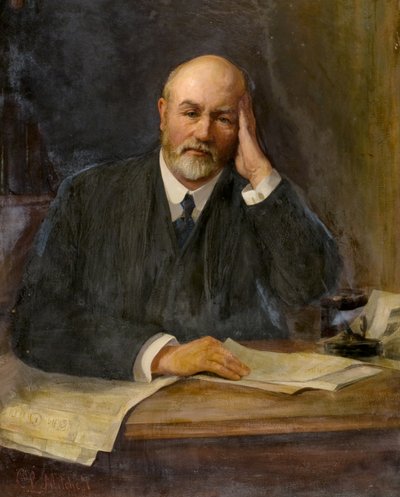 Ritratto di John Mitchell da Charles Louis Mitchell