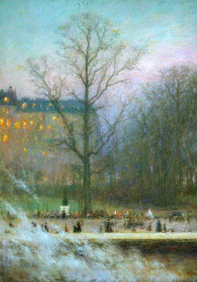 Jardins de Paris, 1920 da Charles Lucien Leandre