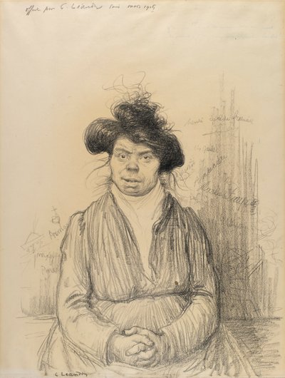 Contadina da Charles Lucien Leandre
