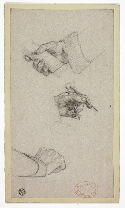 Studio di mani da Charles Lucy