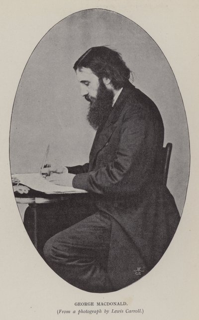 George Macdonald (foto in bianco e nero) da Charles Lutwidge Dodgson