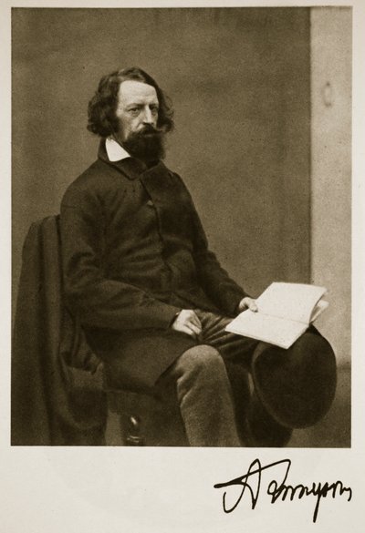 Alfred, Lord Tennyson, 28 settembre 1857 da Charles Lutwidge Dodgson