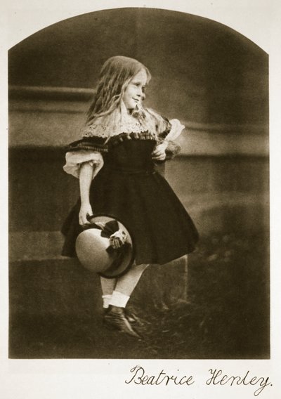 Beatrice Henley, settembre 1862 da Charles Lutwidge Dodgson