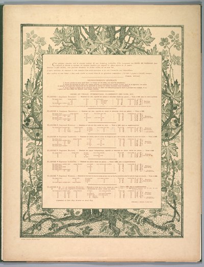 Serie di paesaggi: Colophon da Charles Marie Dulac
