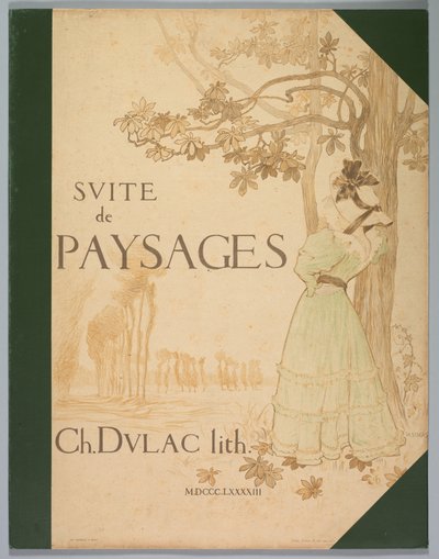 Serie di paesaggi: Copertina da Charles Marie Dulac