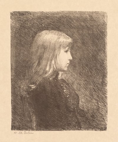 Giovane signora Jeune Fille, 1892 da Charles Marie Dulac
