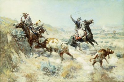 Madre Range, 1908 da Charles Marion Russell