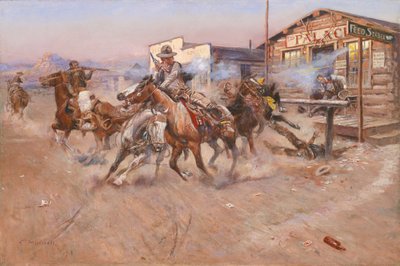Fumo di un .45 da Charles Marion Russell