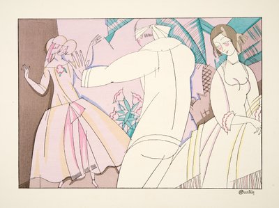 Colin Maillard, da Sports & Divertissements, pub. 1914 da Charles Martin