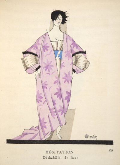 Esitazione da Gazette de Bon Ton, pub. 1920 da Charles Martin