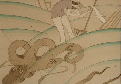 Il polpo, c.1920 da Charles Martin