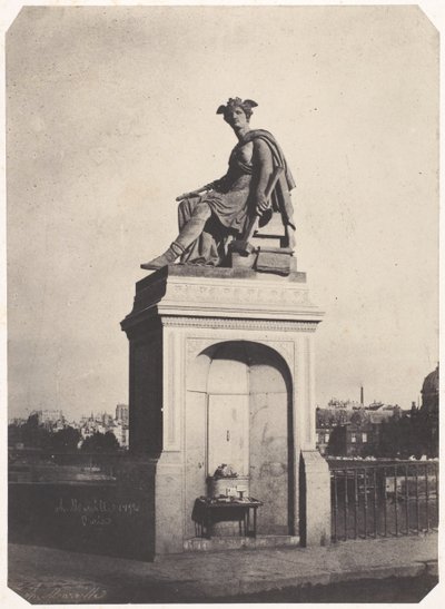 [Scultura allegorica dell
