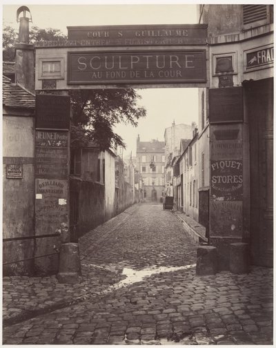 Cortile Saint-Guillaume da Charles Marville