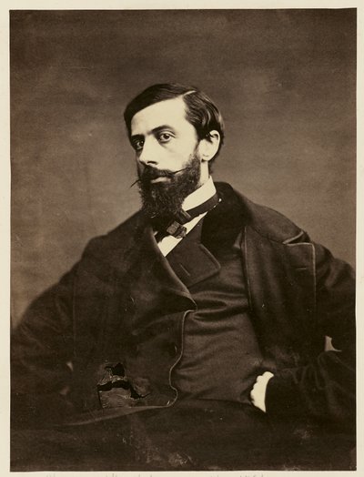 Ritratto di Charles-Théodule Devéria da Charles Marville
