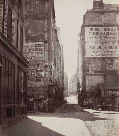 Rue Saint-Jacques da Charles Marville