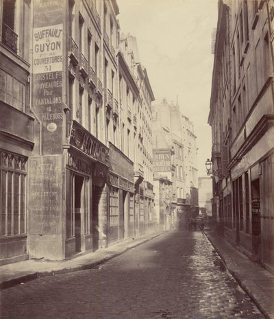 Rue des Bourdonnais da Rue de Rivoli da Charles Marville