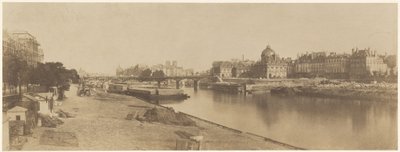 La Senna dal Pont du Carrousel verso Notre Dame da Charles Marville
