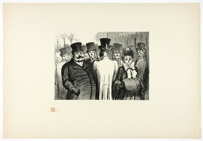 Le Boulevard des Italiens, da Tirage Unique de Trente-Six Bois da Charles Maurand