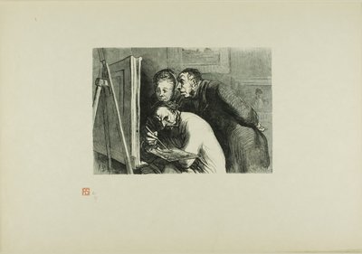Pittore e il borghese da Charles Maurand