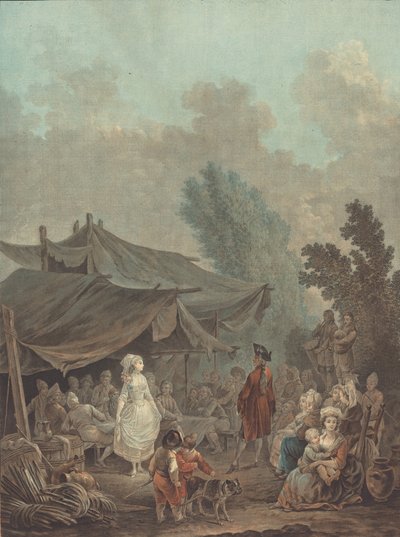 Noce de Village, 1785 da Charles Melchior Descourtis